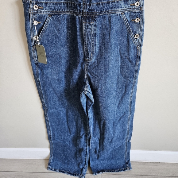 Dairy Boy Medium Blue The Farm Milkman Denim Overalls in Blue Hen NWT - Picture 6 of 16